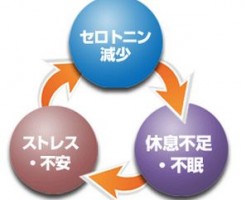 不眠症はうつ病のリスクを10倍にするうつ病と不眠症はニワトリとタマゴの関係です